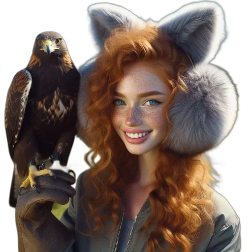 animal, hat, jacket, mask transparent PNG cut-out