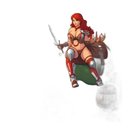 sword, staff, weapon, fantasy art transparent PNG cut-out