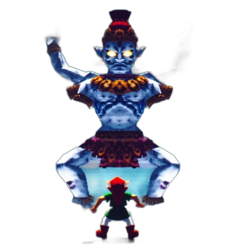 robot, staff, mask, crown transparent PNG cut-out