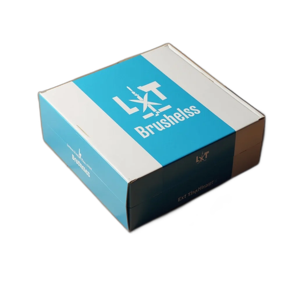 3d render, blue, white, box transparent PNG cut-out