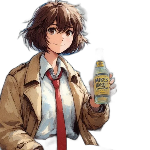 jacket, bottle, food, weapon transparent PNG cut-out