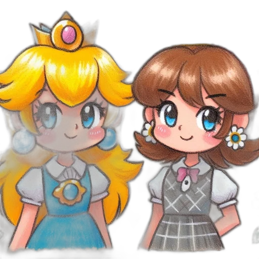 crown, dress, concept art, pixel art transparent PNG cut-out