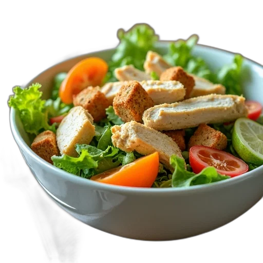 food, 3d render, bowl, salad transparent PNG cut-out