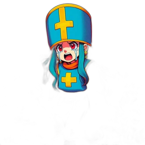 hat, crown, weapon, staff transparent PNG cut-out