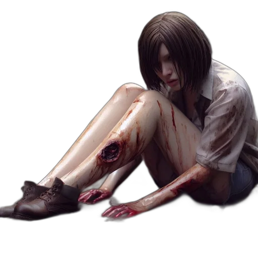creature, shoes, face, staff transparent PNG cut-out