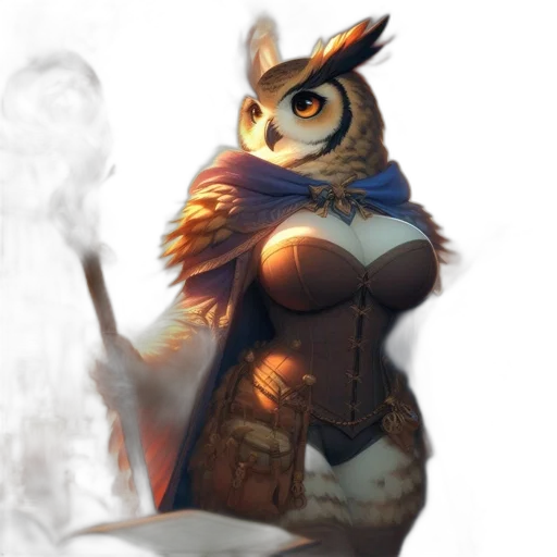 staff, dress, mask, animal transparent PNG cut-out