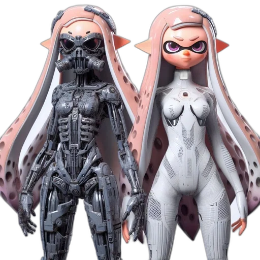 creature, concept art, 3d render, comic book art transparent PNG cut-out