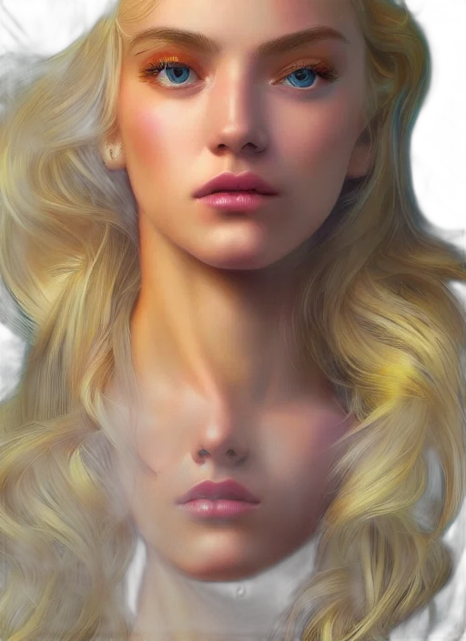 face, hair, crown, jewelry transparent PNG cut-out