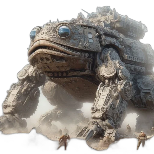 robot, creature, dragon, animal transparent PNG cut-out