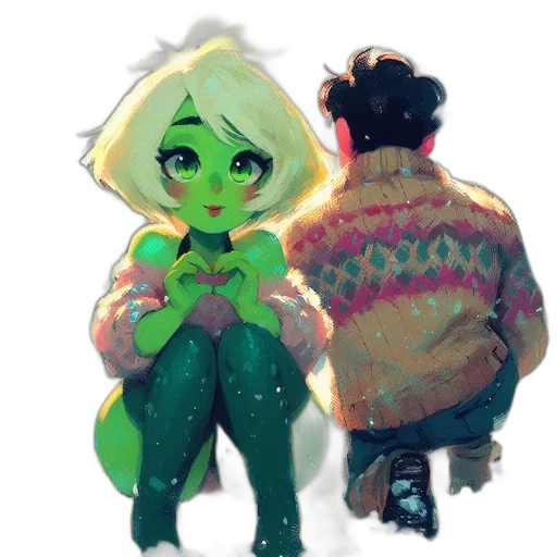 jacket, creature, dress, robot transparent PNG cut-out