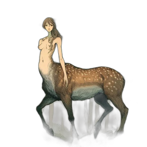 animal, creature, staff, dress transparent PNG cut-out