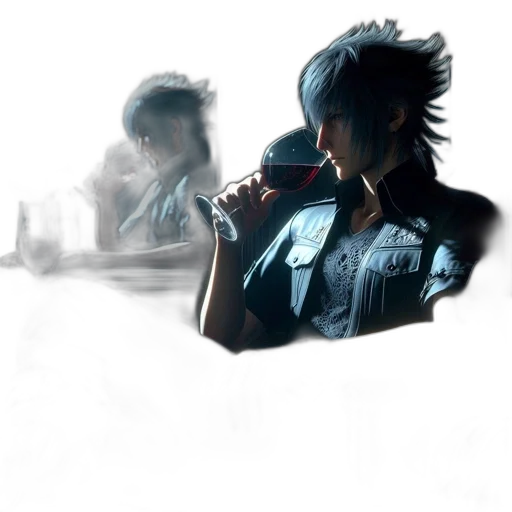 jacket, weapon, concept art, cyberpunk transparent PNG cut-out