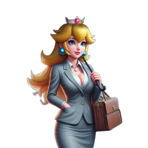staff, dress, crown, concept art transparent PNG cut-out