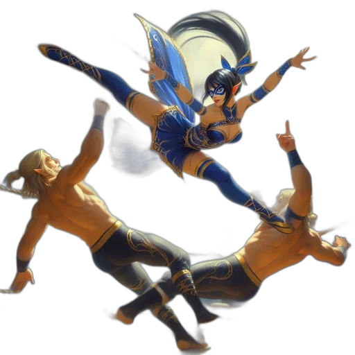 concept art, fantasy art, anime, pixel art transparent PNG cut-out