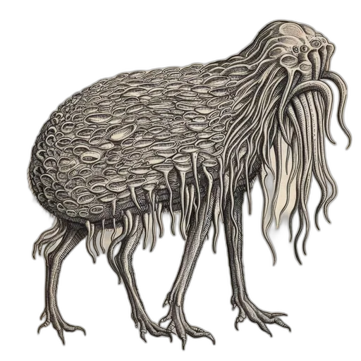 creature, animal, hair, crown transparent PNG cut-out