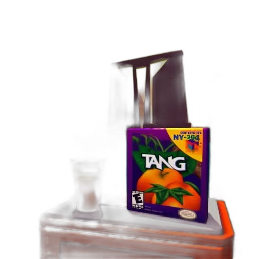 bottle, weapon, vaporwave, 3d render transparent PNG cut-out