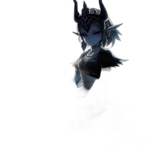 mask, staff, crown, creature transparent PNG cut-out