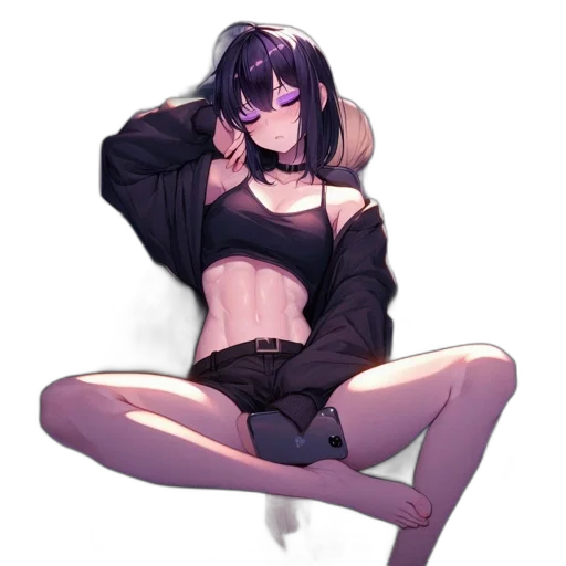 jacket, creature, weapon, staff transparent PNG cut-out