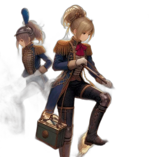 staff, weapon, sword, jacket transparent PNG cut-out