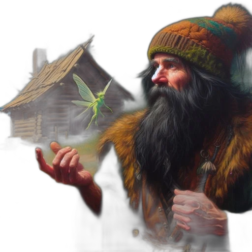 hat, creature, dragon, fantasy art transparent PNG cut-out