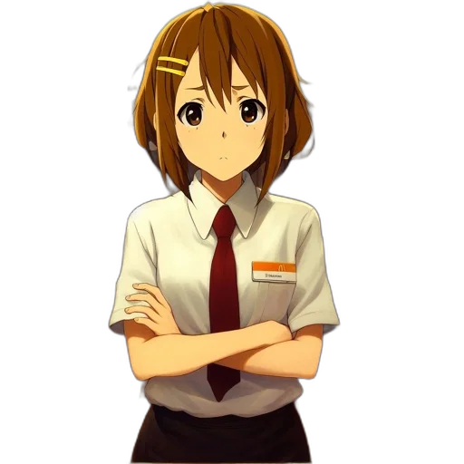 staff, dress, face, crown transparent PNG cut-out