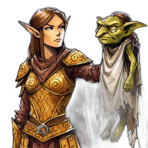 fantasy art, concept art, comic book art, pixel art transparent PNG cut-out