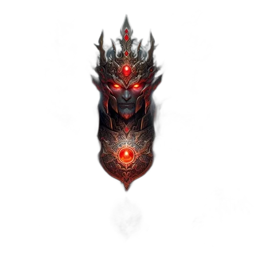mask, dragon, staff, face transparent PNG cut-out