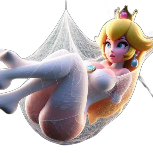 crown, dress, concept art, 3d render transparent PNG cut-out