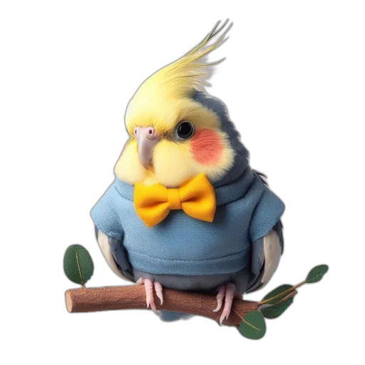 staff, animal, creature, 3d render transparent PNG cut-out