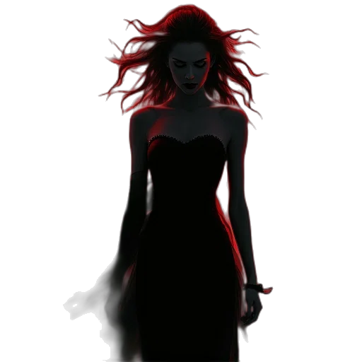 dress, staff, jewelry, mask transparent PNG cut-out