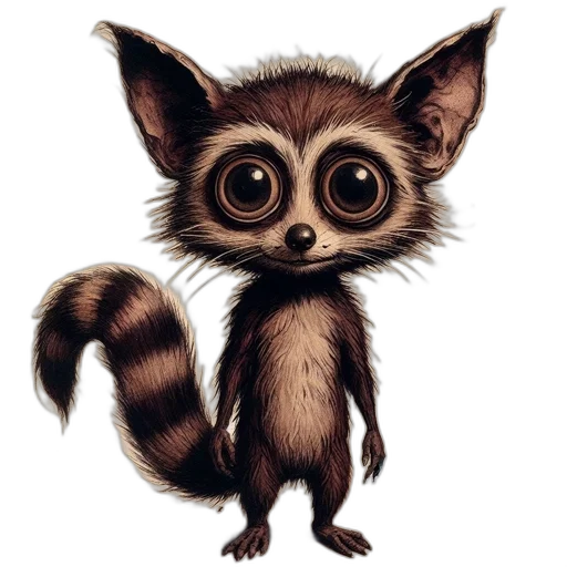 animal, creature, staff, concept art transparent PNG cut-out