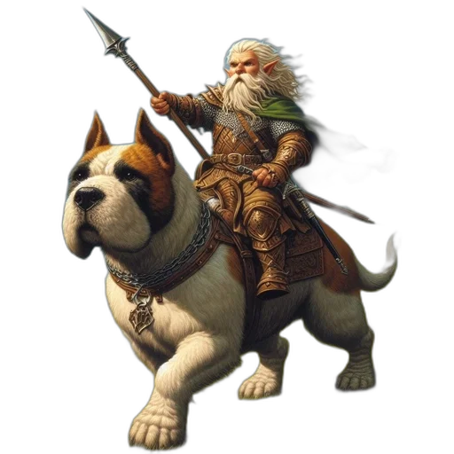 animal, dragon, staff, creature transparent PNG cut-out