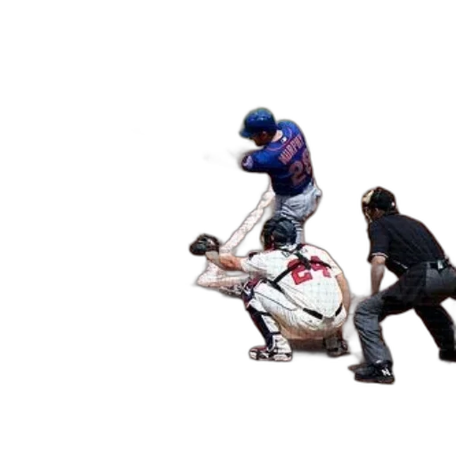 baseball, player, blue, uniform transparent PNG cut-out