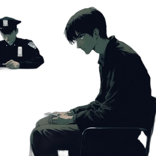 concept art, comic book art, photorealistic, anime transparent PNG cut-out