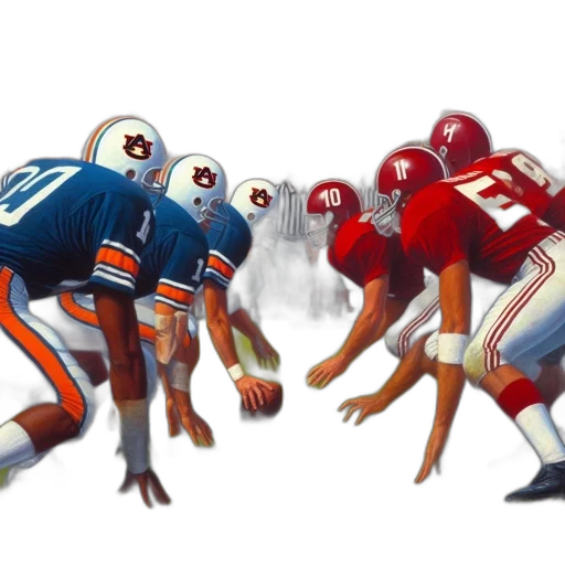 concept art, during, college, football transparent PNG cut-out