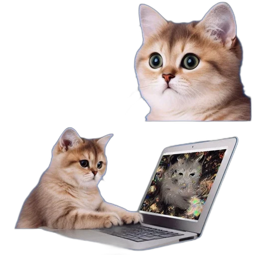 animal, pixel art, humorous, meme transparent PNG cut-out