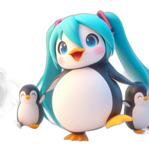 3d render, concept art, anime, cartoon transparent PNG cut-out