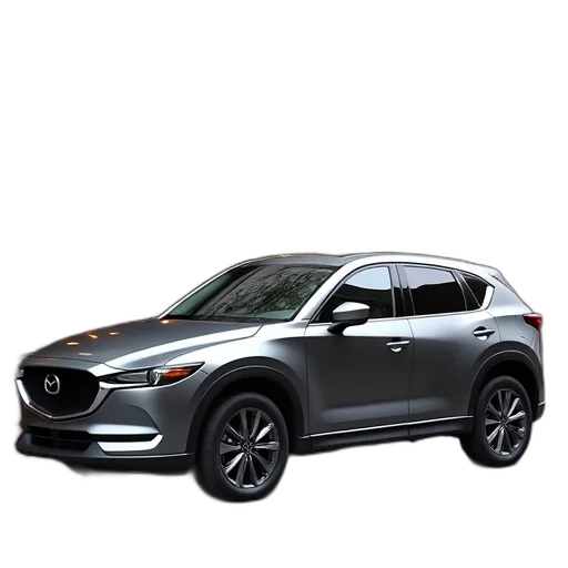 car, grey, 2020, mazda transparent PNG cut-out