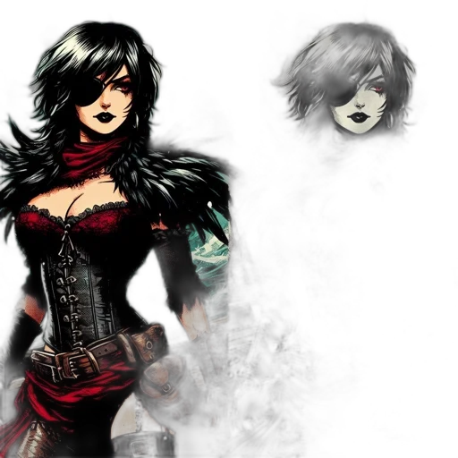 comic book art, concept art, fantasy art, pixel art transparent PNG cut-out