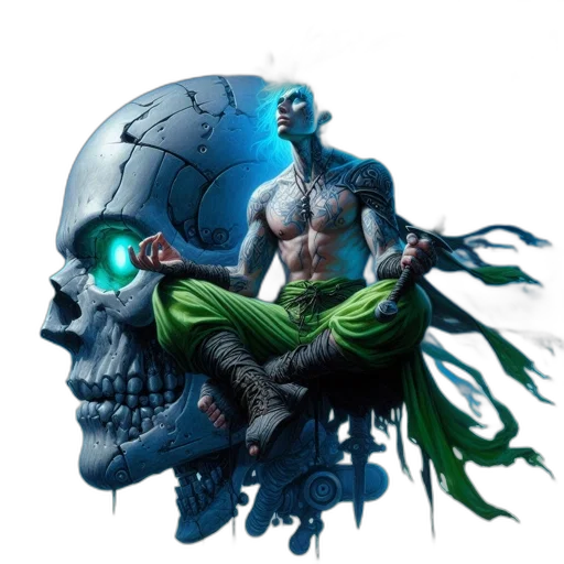 robot, concept art, comic book art, cyberpunk transparent PNG cut-out