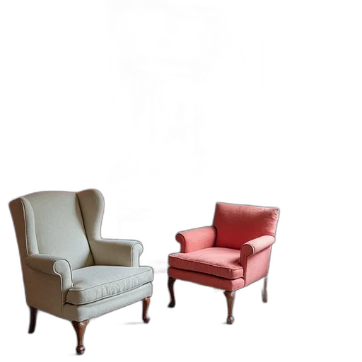 furniture, shoes, crown, 3d render transparent PNG cut-out