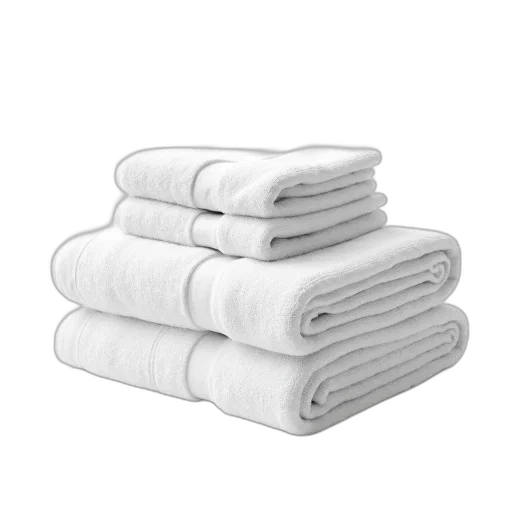 monochrome, stack, white, towels transparent PNG cut-out