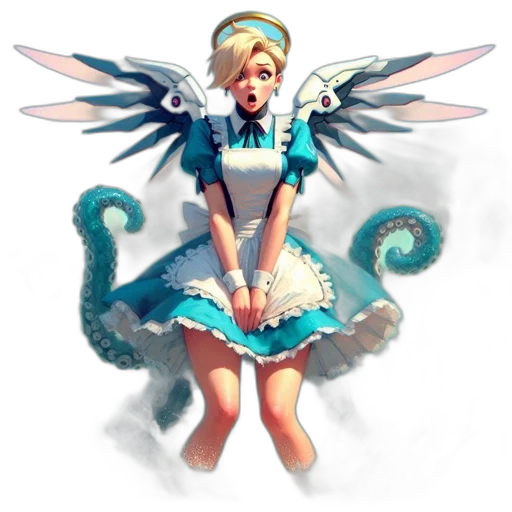staff, dress, creature, dragon transparent PNG cut-out