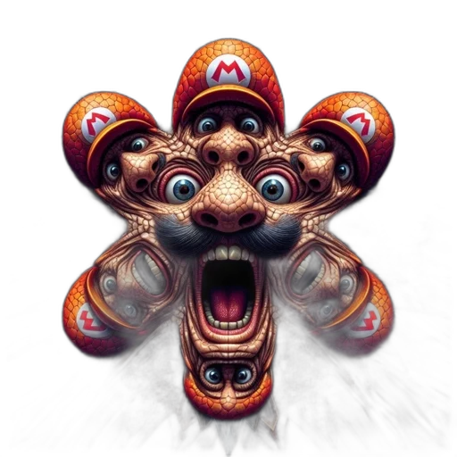 mask, creature, face, crown transparent PNG cut-out