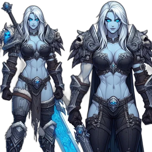 concept art, fantasy art, comic book art, pixel art transparent PNG cut-out