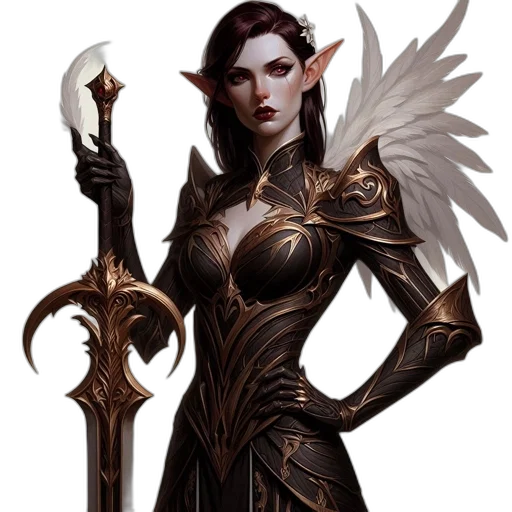 staff, weapon, fantasy art, concept art transparent PNG cut-out