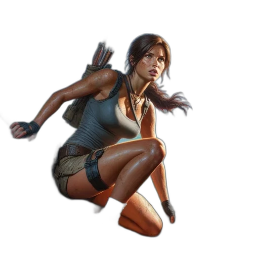 concept art, comic book art, fantasy art, photorealistic transparent PNG cut-out