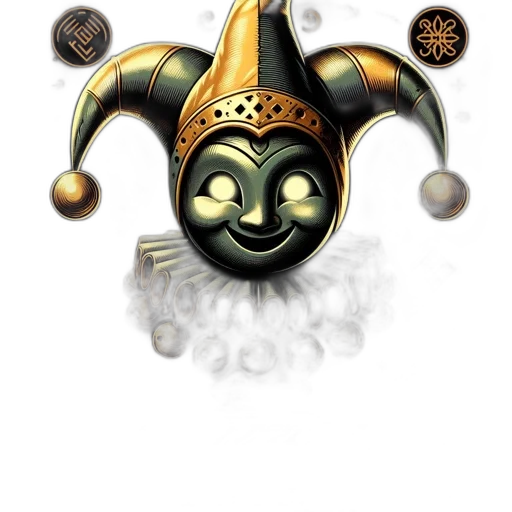 mask, crown, staff, robot transparent PNG cut-out