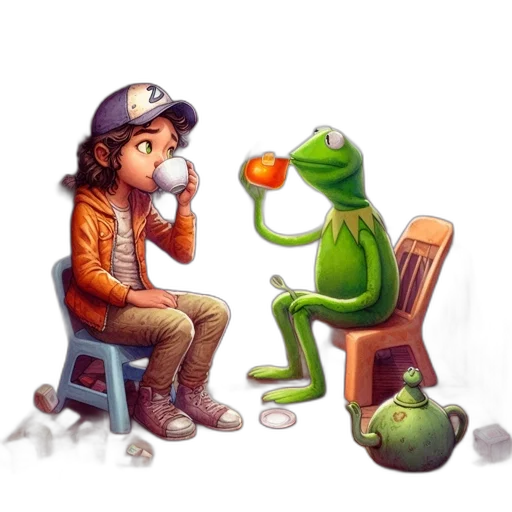 food, hat, concept art, pixel art transparent PNG cut-out