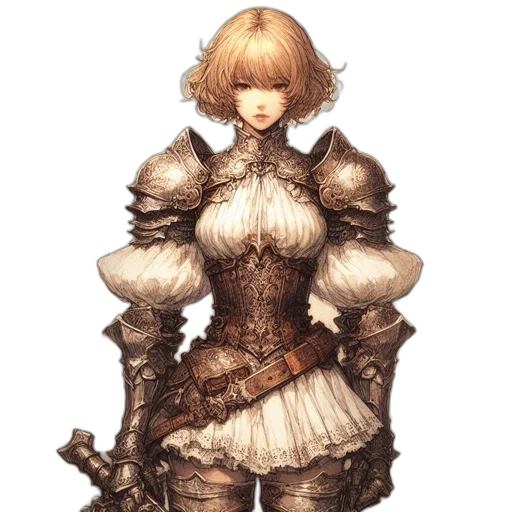 dress, sword, staff, weapon transparent PNG cut-out